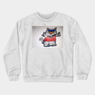 Cool Kat Crewneck Sweatshirt